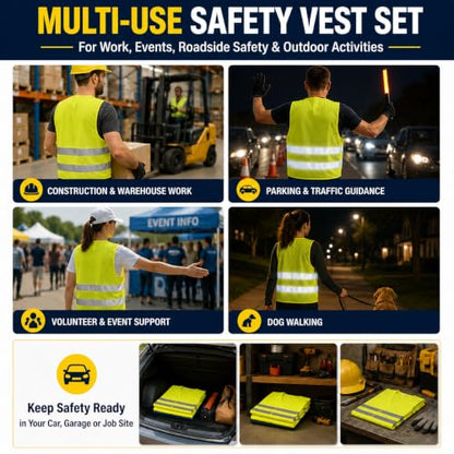 Safety Vests High Visibility Reflective Vest