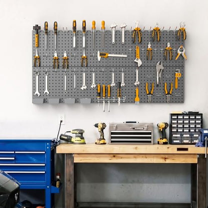 Garage Tools Organizer Boards Kit with Hooks