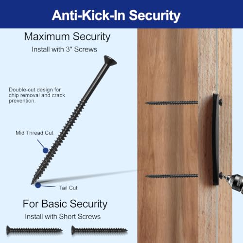 Ultra Heavy Duty Door Strike Plate