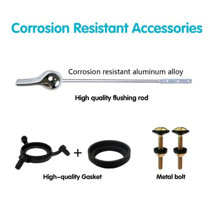 Complete Toilet Repair Kit with Chain