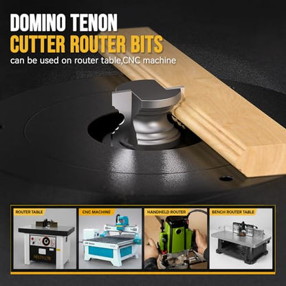 Domino Tenons Router Bits for DF500