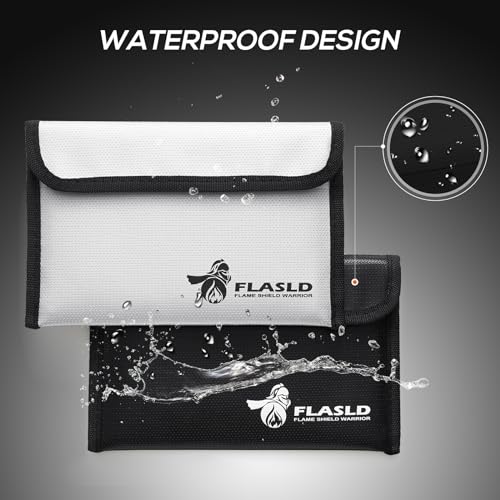 Fireproof Document & Money Bags