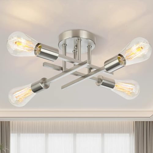 Semi Flush Mount Ceiling Light Fixture