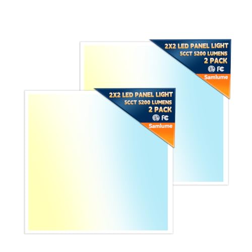 4 Pack 2x4 LED Flat Panel Light