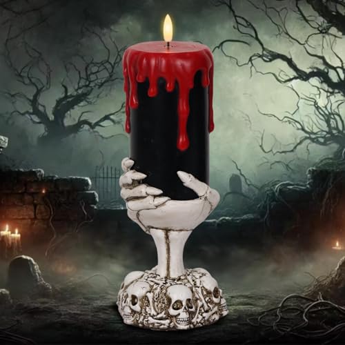 Halloween Pillar Candles S02 0706