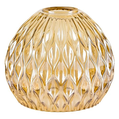 Globe Ripple Glass Lamp Shade