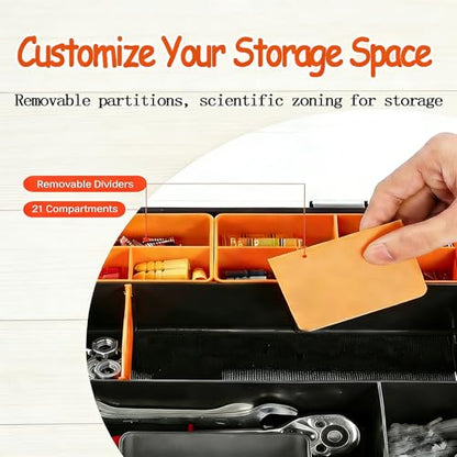 3 Pack Parts Tool Box Organizers