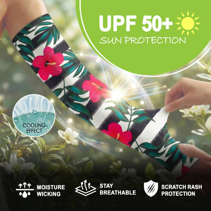 Gardening Sleeves (XX-Large / Striped Tropical)