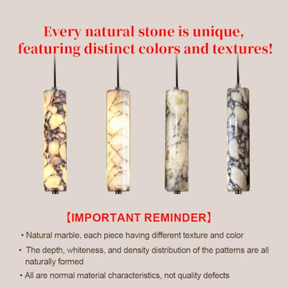 11 Inch Natural Alabaster Pendant Lights