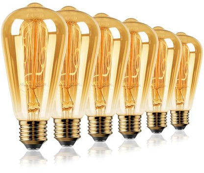 E26 LED Edison Bulbs 6