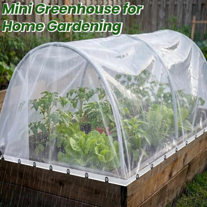 Clear Tarps with Grommets