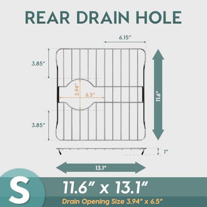 304 Stainless Steel Sink Protector Rack
