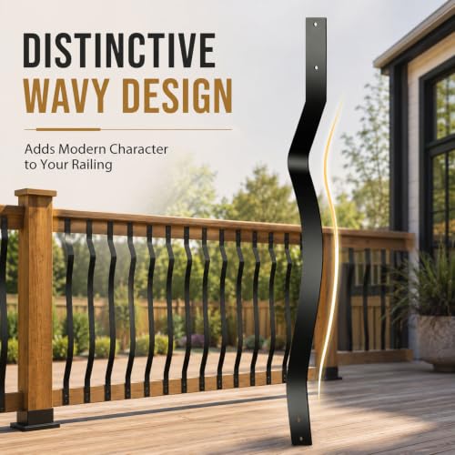 60 Pack Metal Deck Balusters (32.25 IN)