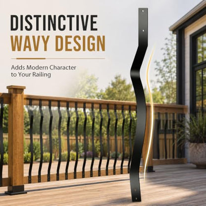 60 Pack Metal Deck Balusters (32.25 IN)