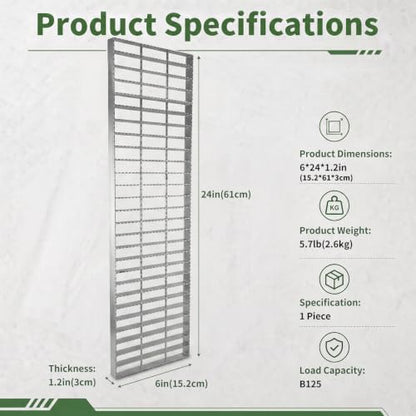 Outdoor Galvanized Steel Drain Grate