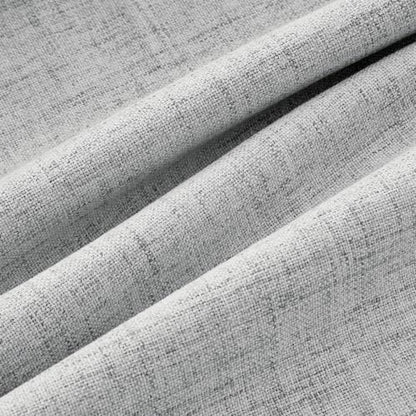 100% Blackout Linen Curtains 2 Panels Set for Bedroom Solid Luxury Decor Thermal Insulation Room Darkening Back Tab Rod Pocket Drapes for Living Room Nursery