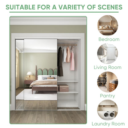 72''x80'' Mirror Closet Doors (72''x80'')