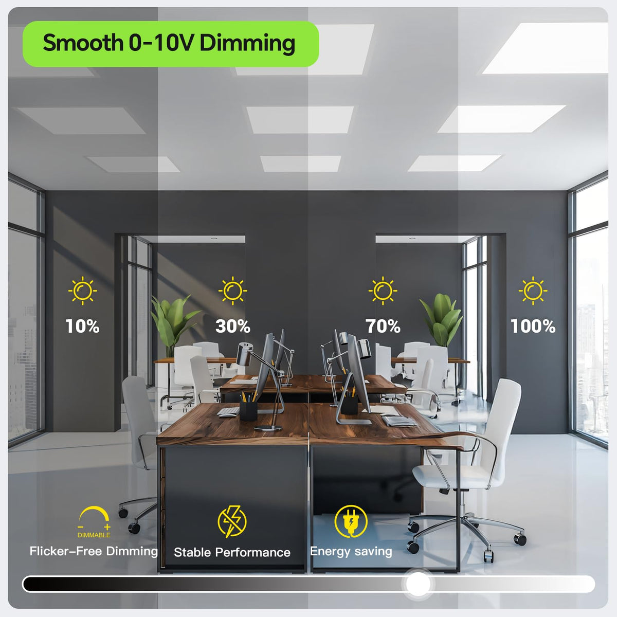 6Pack 2x2 LED Light Flat Panel (2x2FT 6Pack / 2x2FT 6PACK)
