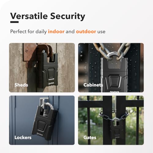 NLCL005S Heavy Duty Combination Padlock with Shrouded Shackle