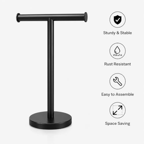 Towel Rack T Shape Hand Towel Holder for Bathroom