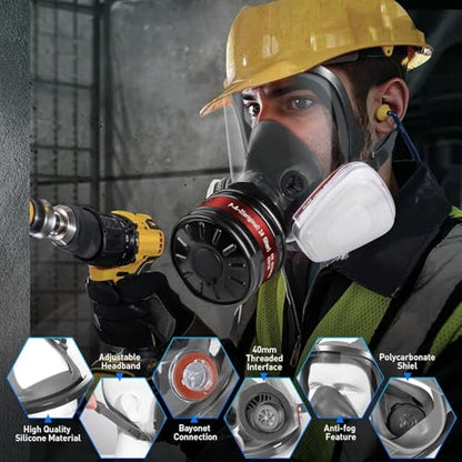 Full Face Gas Mask