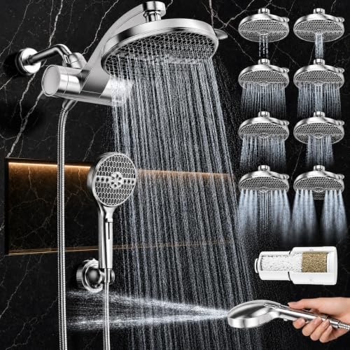 Filtered Shower Head with Handheld