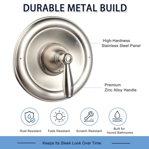 Shower Valve Trim Kit Compatible with Moen Brantford Posi