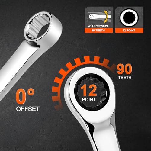 Extra Long Ratcheting Wrench Double Box End Wrench