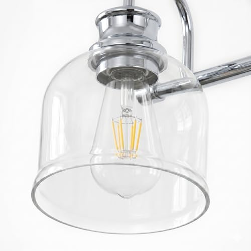 5 Lights 40" Bathroom Vanity Light Fixtures (Chrome / 5 Lights)