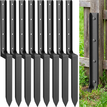 8 Pack Fence Post Repair Kit