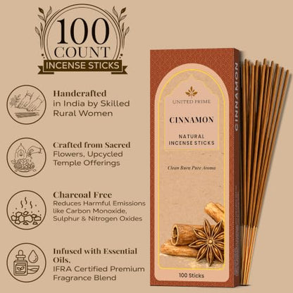 Pure Cinnamon Incense (Cinnamon)