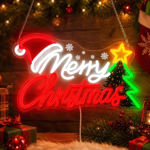 Merry Christmas Neon Sign