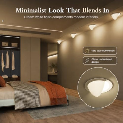 2 Pack 6 Inch 40% Translucent Can Light Cover (White / 6 Inch)