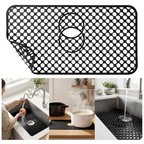 Silicone Sink Protectors for Kitchen Sink 26 x 14 Inch
