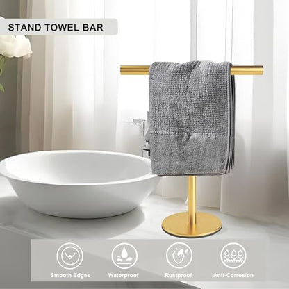 Freestanding #304 Stainless Steel Towel Racks for Kitchen and Bathroom
