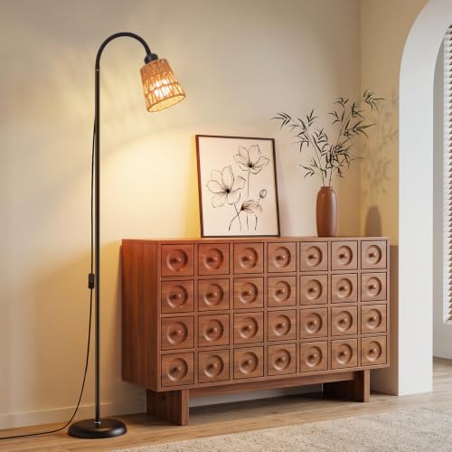 Boho Floor Lamp for Living Room Black Floor Lamps