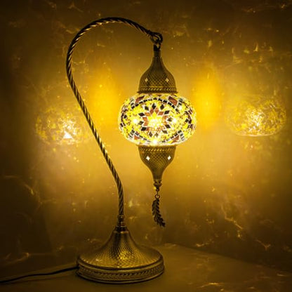 Turkish Moroccan Mosaic Table Lamp