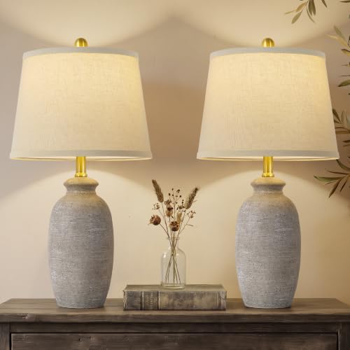 Ceramic Table Lamps Set of 2
