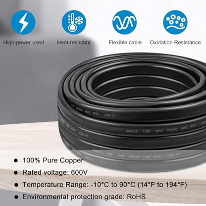 6 2 Wire with Ground (75FT)