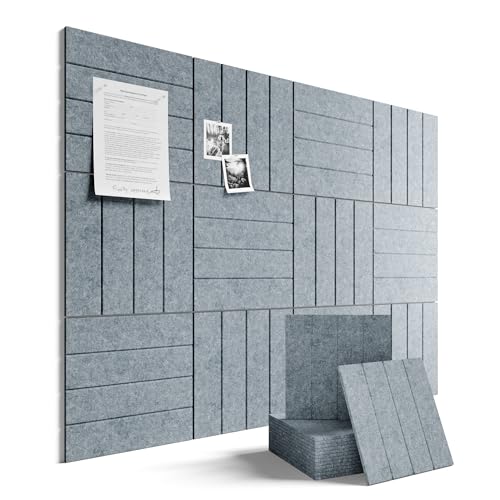 Felt Bulletin Board Tiles Large 48" x 36" Cork Board Alternative