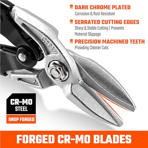 3 Pack Aviation Tin Snips Set