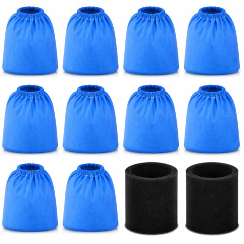 VRC2 Cloth Vacuum Filters + VFF21 Foam Filters Compatible with Vacmaster 1.5