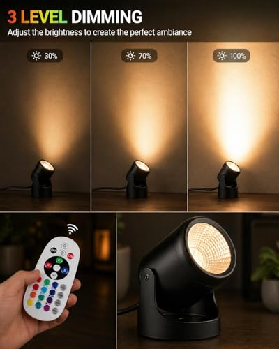 6W RGBW Up Lights Indoor