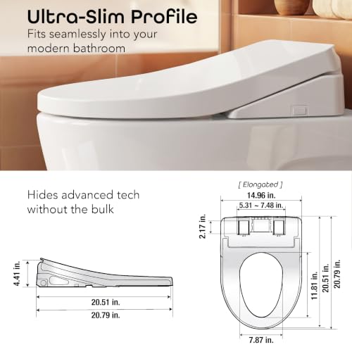 1500 Series Smart Bidet Toilet Seat