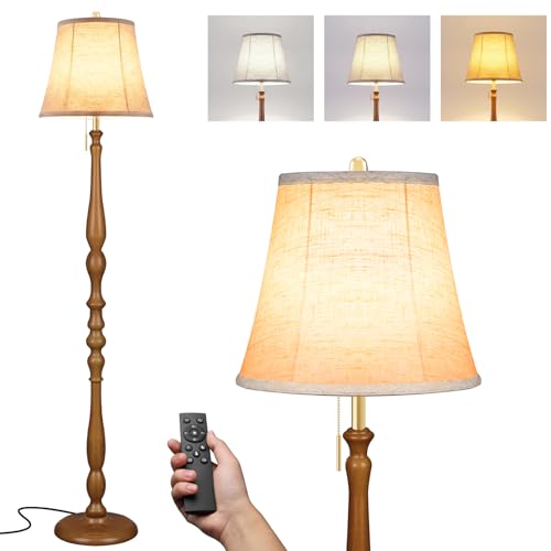 Wood Floor Lamp for Living Room