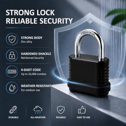 4 Digit Combination Lock