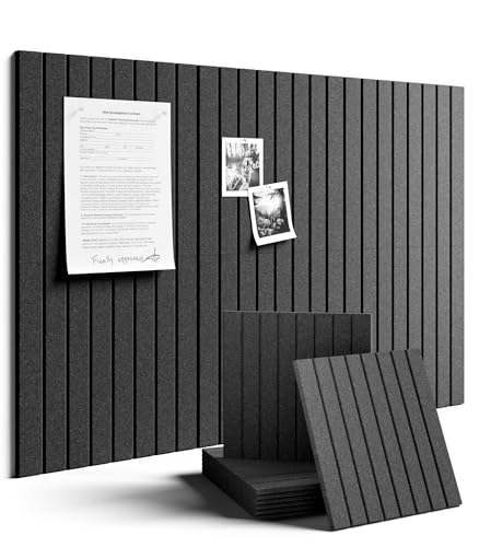 Felt Bulletin Board Tiles Large 48" x 36" Cork Board Alternative