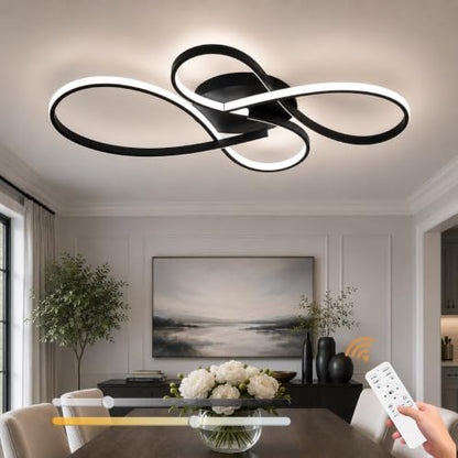 66W Dimmable Modern LED Ceiling Light Fixtures 3000K