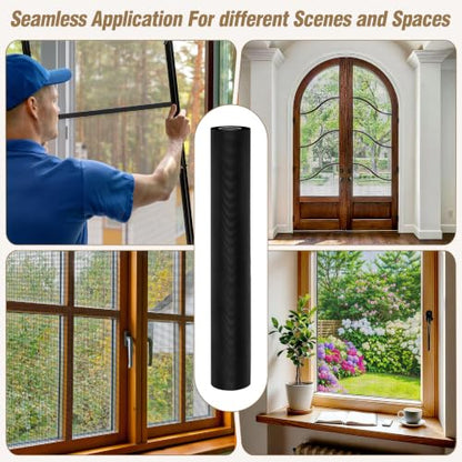 304 Stainless Steel Window Screen (36"x50' / Ultra HD)