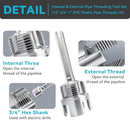 PVC Pipe Threader Tool